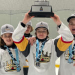 East Coast Prime celebrates winning the 2010 division at the 2023 World Youth Championships in Prague.