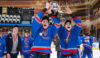22006-born Russian youth hockey team SKA Strelna celebrates its win at the 2023 Russian National Championship